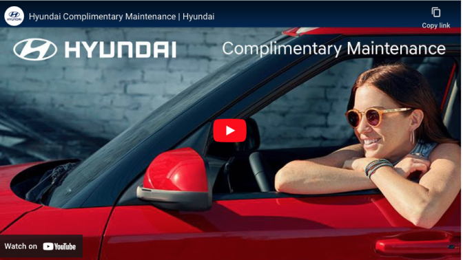 Hyundai Complimentary Maintenance